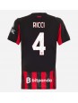 Ženski Nogometna dresi replika AC Milan Samuele Ricci #4 Domači 2025-26 Kratek rokav